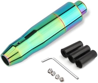 Automatic Shift Knob with Push Button, 5.7" Weighted Shifter Lever Handle Car by Unknown