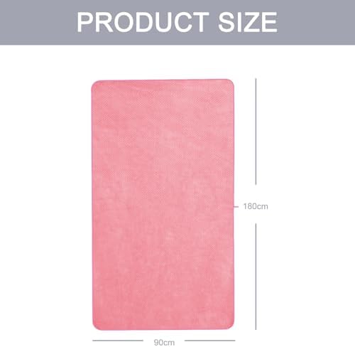 MaopaoBeauty Microfiber Bath Towel Set Pack of 2, 35 x 70 Inches - Image 3