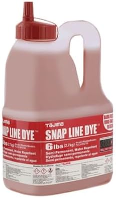Tajima Marking Chalk, Dark Red Semi Permanent Dye, 6 lbs - Image 2