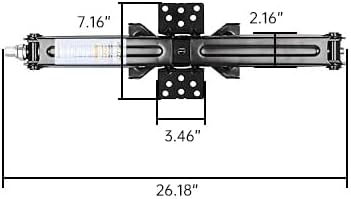 South Bend Component 24 Inch 5000lbs Trailer Scissor Jack - Image 2
