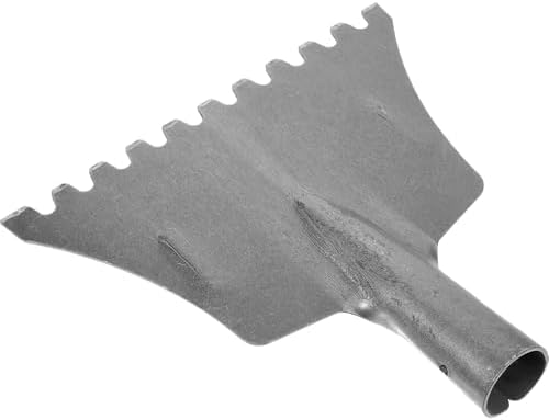 Snow Shovel Serrated Ice Scraper Steel Grey 1 X Snow Shovel by GETAJGHSD
