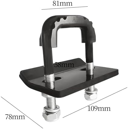 Trailer Hitch Tightener 4Pcs Hitch Stabilizer Sliencer Metal Anti Rattle Down - Image 6