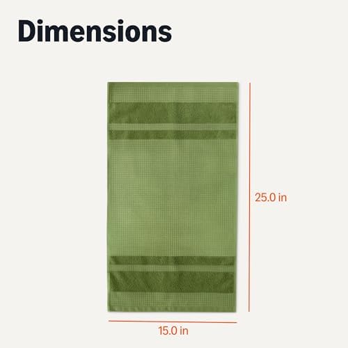Amazon Basics Organic Cotton Waffle Kitchen Dish Towels - Image 5