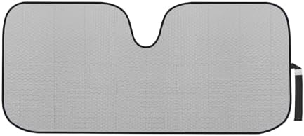 Motor Trend Accordion Gray Car Windshield Sun Shade by MotorTrend