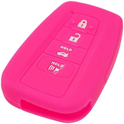 Silicone Remote Key Fob Cover for Toyota Camry 2018-2024 XLE XSE LE SE Corolla by Zorratin