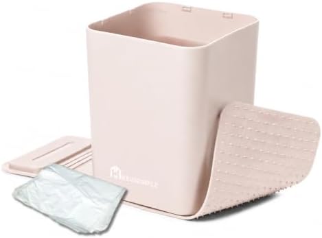 Car Trash Can with Stability Wings – Leakproof Portable Garbage Bin by HAUSSIMPLE