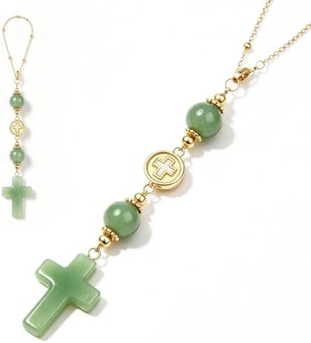 STEFORD Car Cross Crystal Hanging Charm by STEFORD
