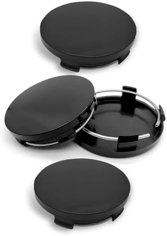 4PCS Car Wheel Center Caps, 60MM/2.36In OD 56MM/2.2In ID Center Hub Cover by Unknown