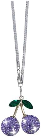 Bling Cherry Car Rear View Mirror Charm by Unknown