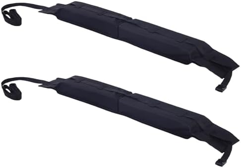 Qinlorgo Universal Roof Rack Pads, Car Soft Kayak Roof Rack Pads, Anti Slip Car by Qinlorgo