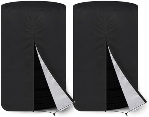 KALINCO Tire Cover, Waterproof Tire Storage Bag, Dust-Proof Seasonal Tire Cover by KALINCO