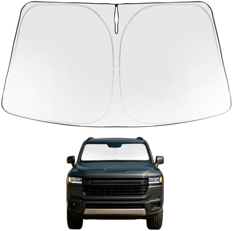Proadsy Custom Fit 2024-2026 Toyota Land Cruiser Car Windshield Sun Shade by Proadsy