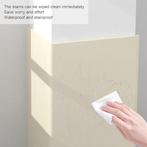 Heavy-Duty Self-Adhesive Garage Wall Protectors - Rubber Foam Studio & Gym Wall Guards, 39.3x39.3in Grey - Easy Installation, Impact Resistance