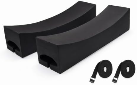 Gralara 2 Pieces Soft Roof Rack Pads Temporary Wave Board Roof Pads Board by Gralara
