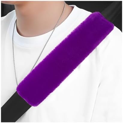 Yourkar 4 PCS Car Seat Belt Cover, Soft Auto Seatbelt Protector by Unknown