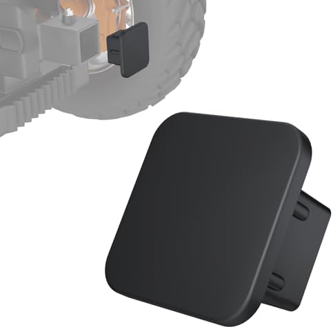 2" Trailer Hitch Cover Tube Cover Plug Cap Rubber, Hitch Cover Fits Class 3 4 5 by CROSSHIP