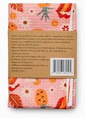 Flourish Wildflowers Microfiber Kitchen Towels | Pink Pineapple Tongue Pattern - Image 2