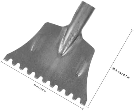 Snow Shovel Serrated Ice Scraper Steel Grey 1 X Snow Shovel - Image 2
