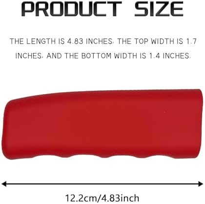 Car Handbrake Cover, Soft Silicone Wavy Brake Grips Protector, Anti-slip Auto - Image 2