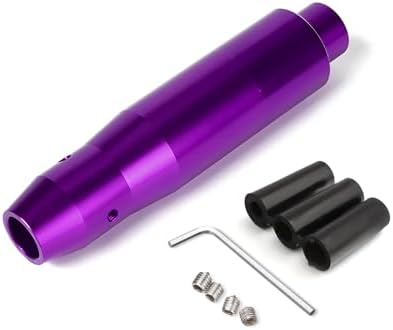 Automatic Shift Knob with Push Button, 5.7" Weighted Shifter Lever Handle Car by Unknown