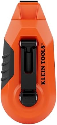 KLEIN TOOLS CHLK30S Compact Chalk Reel, 3:1 Gear Ratio, Quick-Release Spool by Unknown