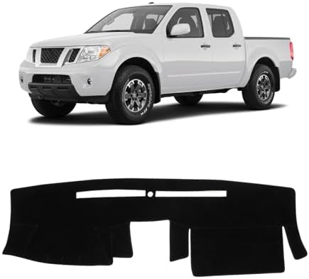 KUST Black Dash Cover for Nissan Frontier 2005-2019 2020 2021/Xterra by KUST