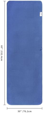 POLYTE 430 GSM Poly Blend Microfiber Quick Dry Waffle Bath Towel, 30x60 in - Image 3