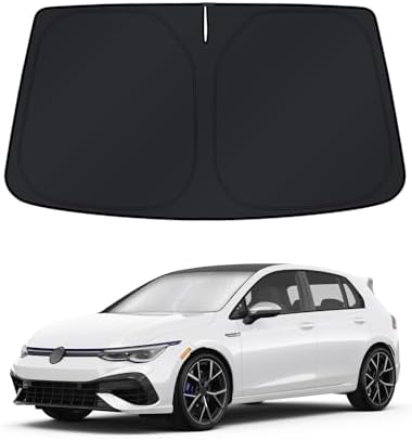 KUST Windshield Sun Shade for 2022-2025 2026 Volkswagen VW Golf GTI Golf R by KUST
