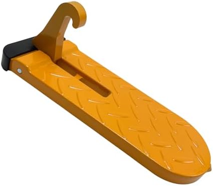 Car Door Step with Glass Breaker Safety Hammer & Roof Rack Access, Foldable by Swpato