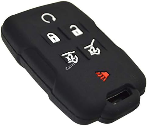 Silicone Remote Key Fob Cover Protector GMC Yukon and Chevrolet Suburban Tahoe by Zorratin