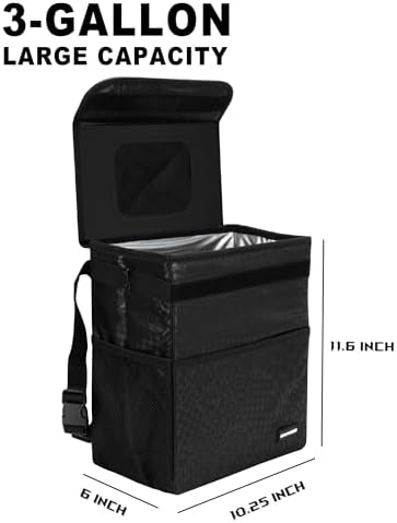 SIBOFUEGO Sturdy Car Trash Can - Image 2