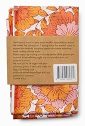 Wildflowers Microfiber Kitchen Towels | Waffle Fabric Tea Towel| Super Absorbent - Image 2