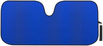 Motor Trend Blue Accordion Folding Car Windshield Sun Shade by MotorTrend