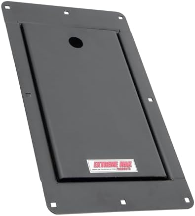 Extreme Max 5001.6501 Flip-Up Recessed Flush-Mount Motorcycle Wheel Chock - Image 2