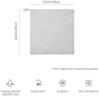 watchget Barista Microfiber Cloths 4 Pack Light Grey - Image 2