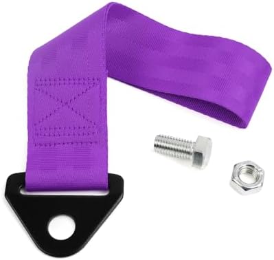 RASTP Racing Tow Strap for Front or Rear Bumper - Image 4