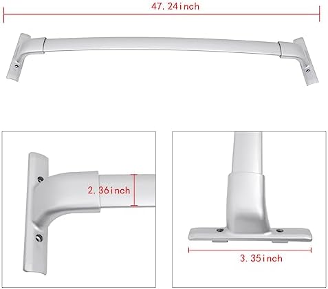 SCITOO Roof Rack Cross Bars for Nissan Murano 2015-2021 for Cargo Racks Rooftop - Image 2