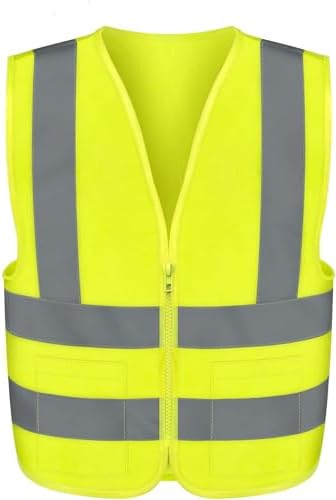 Neiko High Visibility Safety Vest ANSI Class 2, 2 Pockets by NeikoTools