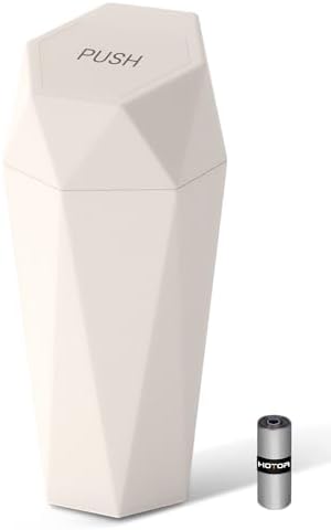 HOTOR Car Trash Can with Lid, 1 Pack by HOTOR