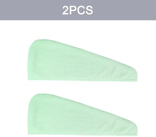 MaopaoBeauty 2 Pack Microfiber Hair Towel Wrap - Image 3