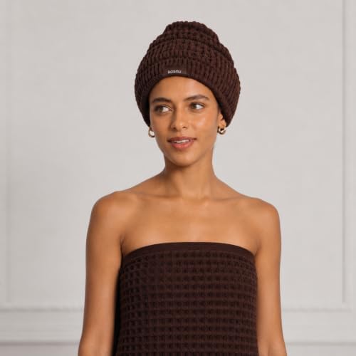 Luxury Organic Japanese Cotton Waffle Spa Headband - Image 7