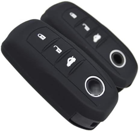 Silicone 3 Buttons Key Fob Cover Case Protector by Zorratin