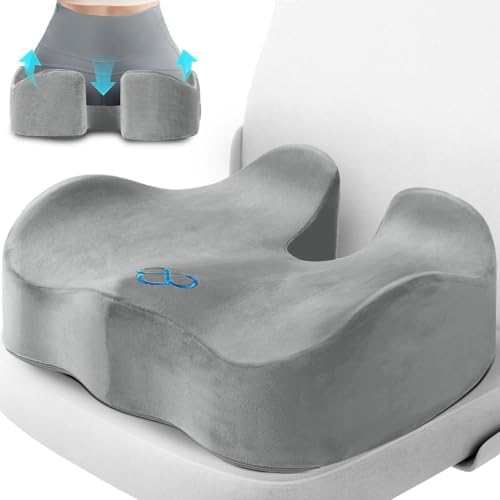 CushyOasis Seat Cushion, Office Chair Cushions, 5.28 in Thick by TushGuardSeatCushonsPillows