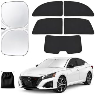 7PCS Car Window Shades for Nissan Altima 2022-2025, Full Set Windshield Side by Unknown