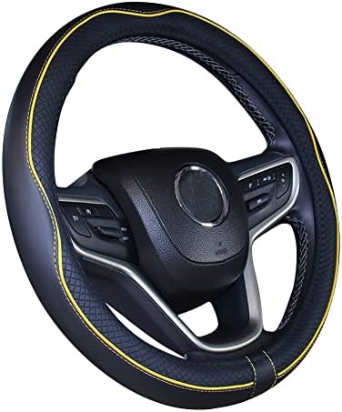 Mayco Bell Universal Standard Size Steering Wheel Cover Anti-Slip, Breathable by MaycoBell