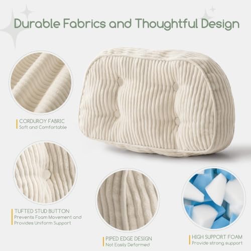 HIGOGOGO Lumbar Support Pillow for Recliner Chair/Accent Chair/Couch/Office - Image 4