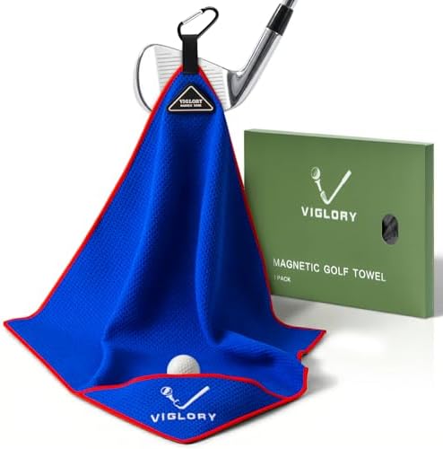 Magnetic Golf Towel 18"x18" by VIGLORY