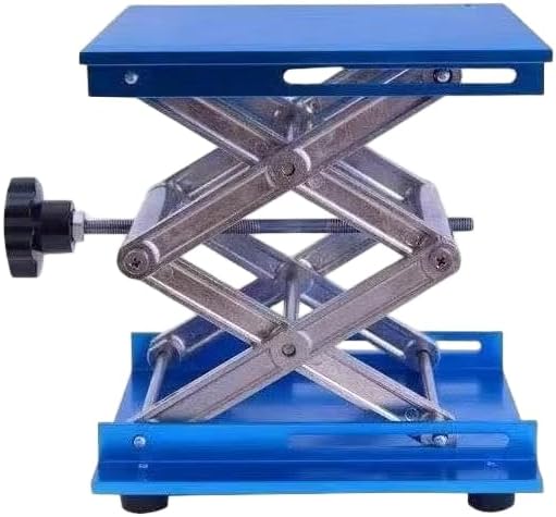 12inch x12inch Lab Jack Stand Platform, Anodized Aluminum Top Deck Laboratory by Unknown