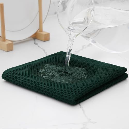 Kitinjoy Cotton Waffle 12-Pack Kitchen Towels - Image 3