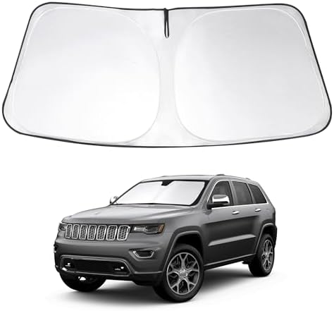 Windshield Sun Shade Sunshade for 2011-2026 Jeep Grand Cherokee by LHFLIVE
